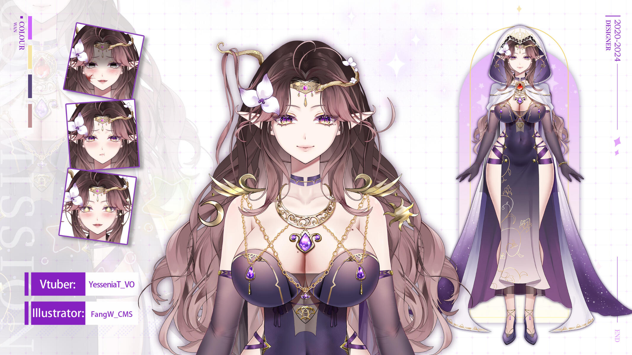 ☾ Live2D Reference: @FangW_CMS